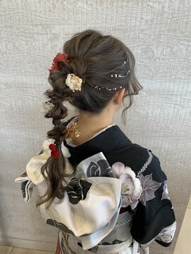 アース 福岡新宮店(HAIR&MAKE EARTH) 成人式セット２