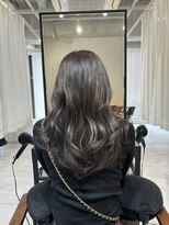 トリムバイエンヴィ(tlim by ENVY)&nbsp;ブリーチなしダブルカラー/韓国風ヘア/ダークグレージュ