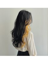 ヘア ケア オディール(Hair Care Odile)&nbsp;【デザインカラー/イヤリングカラー】イエローカラー