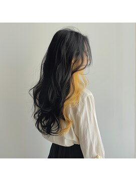 ヘア ケア オディール(Hair Care Odile) 【デザインカラー/イヤリングカラー】イエローカラー