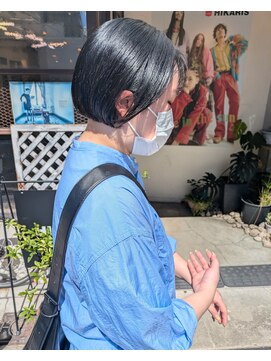 ヒカリス 東三国(HIKARIS) 笑顔溢れるボブ/ミニボブ/ダークトーン