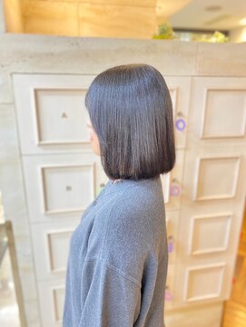 ピュア ポイント 和光店(PURE POINT) ワンレンボブ／艶髪／暗髪