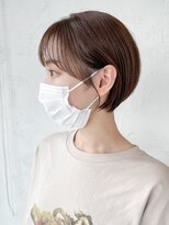 シオン(shion)&nbsp;似合わせカットマロンベージュフェザーショート_ba352511