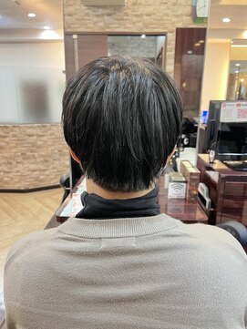 キャラ 池袋本店(CHARA) 襟足を刈り上げないでできるメンズマッシュスタイル♪