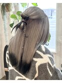 シルバー＆エンドカラー、カチモリヘア