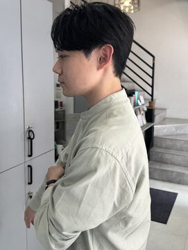 ウクラ バイ レシッド 池袋(uchla by rcid) メンズヘア☆ナチュラルセンターパートショート