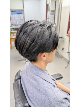 エフサロン(f salon) ツーブロックセンターパート
