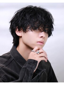 アイトーキョー 池袋(AI TOKYO) 重めマッシュ×シャドウパーマ/池袋/池袋駅