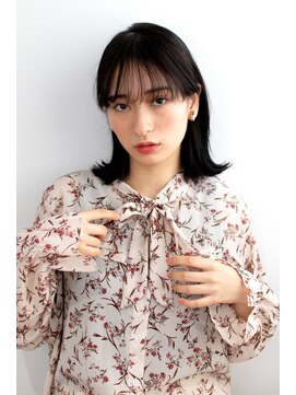 フラミューム 藤枝(flammeum) きりっぱなしボブ