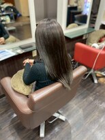 美容室 フォーリア Foglia&nbsp;【Foglia坪来】ブリーチなしカラー×グレージュ