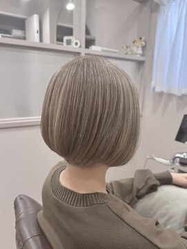 白髪率90%おすすめヘア/神戸/三宮/脱白髪染め/白髪ぼかし/