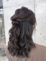 ビューブルー 亀戸錦糸町(VIEW BLUE)&nbsp;ヘアセットヘアメイクヘアアレンジ前髪顔周りレイヤー結婚式
