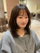 ヘアメイク シュシュ(Hair make chou chou) レイヤーカット ハイレイヤー ミディアムレイヤー