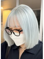 ピグメント(pigment)&nbsp;ホワイトブルーカラー