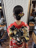 ザブックハンドサロン(The book hand salon) 振袖×ヘアアレンジ