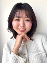 カバーヘア ブリス 北浦和(COVER HAIR bliss)&nbsp;ニュアンスパーマ/ボブレイヤー/ダークアッシュ透明感p北浦和