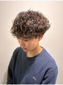 波巻きプードルパーマ