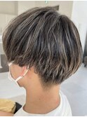ナチュラルなコントラストハイライト