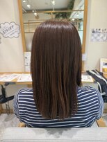 スピンヘアー 烏丸店(Spin hair) 紫系のヘアカラー 学割U24/透明感カラー/トリートメント