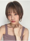 ナチュラルショート☆ミルクブラウン中目黒池尻大橋158