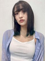 ビビッドノア(VIVID Noa)&nbsp;大人可愛い/小顔/薄め前髪/顔周りレイヤー/裾カラー/似合わせ
