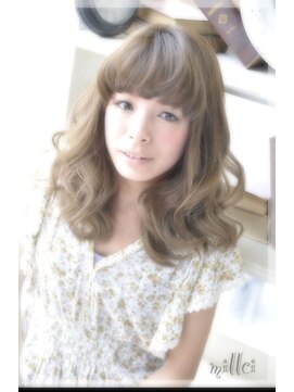 ミルシー(millci) 『millci』　ＮＯブリーチ　Ｗカラー　グレージュ