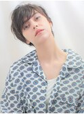 クセ毛風寝起きショート「横浜/縮毛矯正/髪質改善」