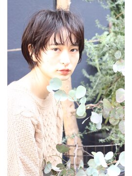 ティメレ 神戸三宮(Timere) 小顔×美髪マニッシュショート×ネイビーカラー【Timere三宮】