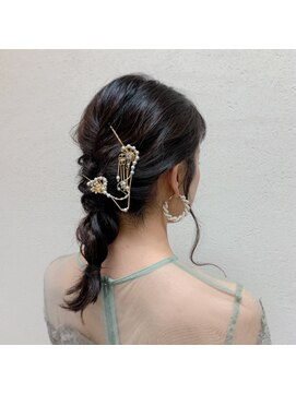 タヒエ(tahie) tahie...*ラフ編みおろし*