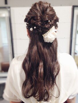 ノア ヘアメイク(Noa hair make) ■愛されハーフアップ