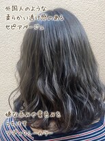 ヘブンリー(heavenly)&nbsp;sepiabeige #10代20代#セピアベージュ#アッシュ＃暗髪＃小顔