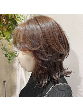 ハナワ エビス トウキョウ ヘアーサロン(HanaWa ebisu tokyo hair salon) 色気たっぷり柔らかミディアム