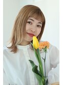 【ケアブリーチ使用】ハイトーン×レイヤーカット