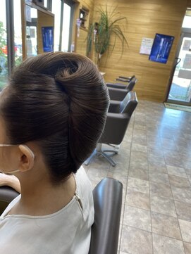 パル(PAL) 夜会巻き