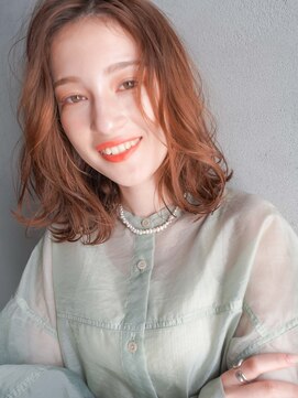 カンナ(Canna) Aラインボブ/かきあげ/マロンベージュ/髪質改善/tokio/20代/30代