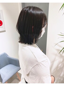 フレームプラス 御堂筋難波店(FRAME +) 肩上ボブ