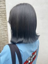 ミント バイ フォルテ(mint by FORTE)&nbsp;パツっとボブ×ブルーブラック