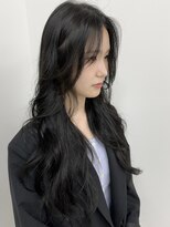 ヒン(HIN) 韓国パーマ風スタイル