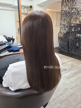 アンクラウド(an cloud) ミルクティーベージュ/ベージュ/ブリーチなしカラー