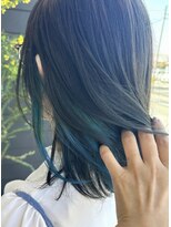 チェシャ(chesha)&nbsp;ブルーグラデーションインナーカラー