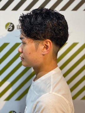 バーバーバー 四谷(BARBER-BAR) ヨーロピアンナチュラルパーマスタイル