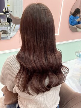 ガーランド(Girland) 【girland】ピンクブラウン　韓国風/レイヤーカット