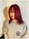 【Instagramで人気！】ギャル過ぎないRED color