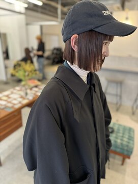 エルメ(Elme) ミニボブはストレートスタイル★