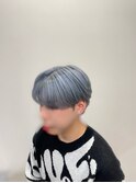 韓国風ブルーシルバー