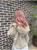 柔らかピンクベージュ