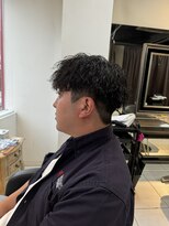 アイズ 海老名(AIZU) ツイストスパイラルパーマ メンズパーマ メンズマッシュ 眉毛