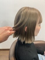 アリ 葛西店(ALi)&nbsp;カーキベージュ｜葛西縮毛矯正｜葛西白髪ぼかし｜葛西カラー