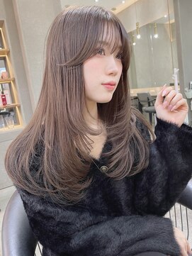 ロンド メリー 大宮(Lond merry) イメチェン外ハネボブ美髪ワイドバング顔周りレイヤーカット