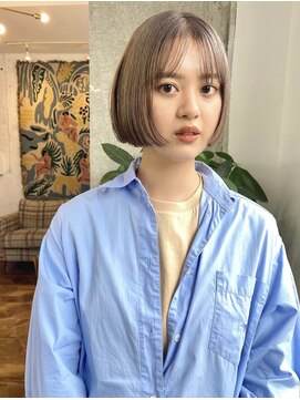 アペロ 柏(Apero) くすみベージュ◎ミニボブ